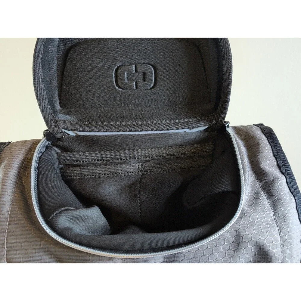 OGIO X-Fit Backpack 23 Liter Black/Gray Golf  Gym Day Pack HP SUSE Embroidered
